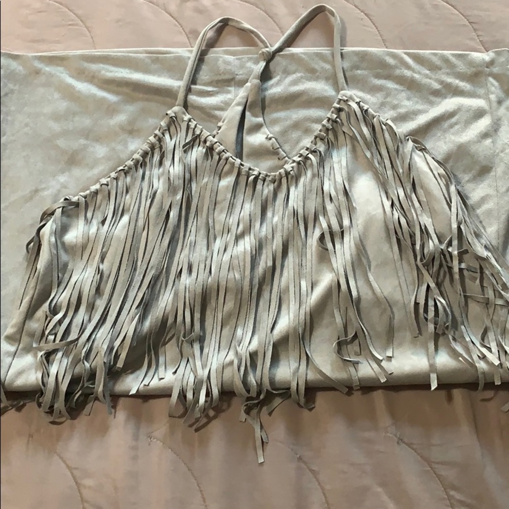 Zara Grey dress